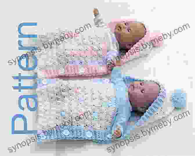 A Crocheted Sleeping Bag In A Soft Pink Color, Designed To Fit Dolls Or Preemie Babies. The Sleeping Bag Features A Cozy Hood, Pockets, And A Snuggly Interior. Crochet Pattern CP79 Sleeping Bag To Fit Sizes 10 12 14 16 Doll Or Preemie Baby USA Terminology