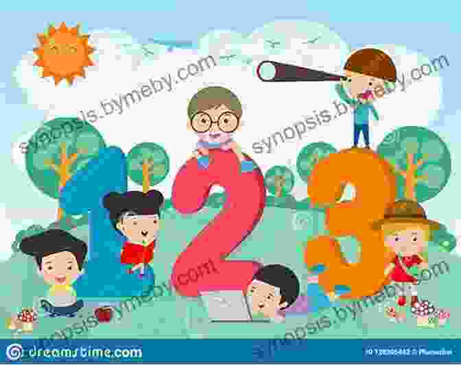 A Group Of Kids Joyfully Drawing Number Cartoons Together Drawing For Kids How To Draw Number Cartoons Step By Step: Number Fun Cartooning For Children Beginners By Turning Numbers Letters Into Cartoons