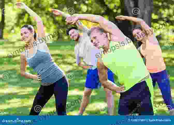 A Group Of People Exercising In A Park Tennis: The Complete Guide For Beginners (Sports Fitness Nutrition Exercise Fun Learning)