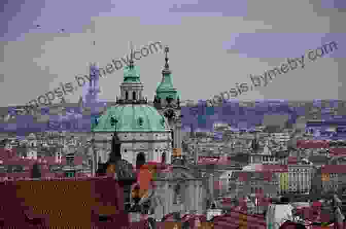 A Panoramic View Of Caelestia, A Majestic City With Towering Spires And Golden Domes AZAZEL: Steal Fire From The Gods (The Nine Demonic Gatekeepers Saga 3)