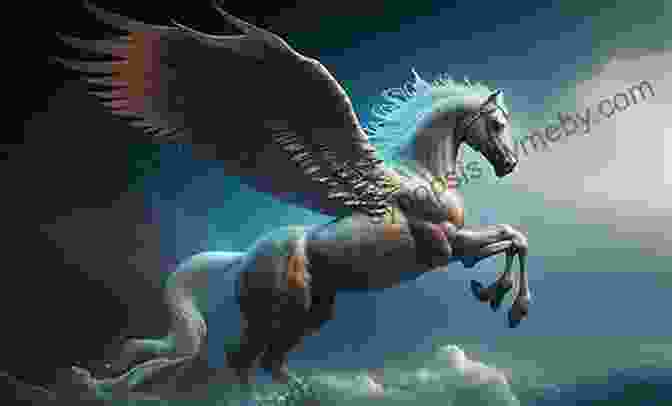 A Pegasus, A Winged Horse With Ethereal Beauty And The Power Of Flight Greek Roman: Most Legendary Creatures From Greek Mythology: Monsters And Creatures Of Greek Mythology Top Greek Mythological Creatures Many Myths About The Ancient Greek Gods