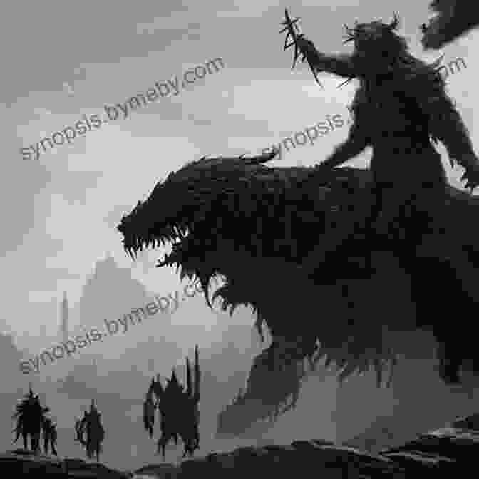 A Stunning Cover Artwork Depicting A Colossal Creature Looming Over A Group Of Adventurers World Tree Online (World Tree Trilogy 1)