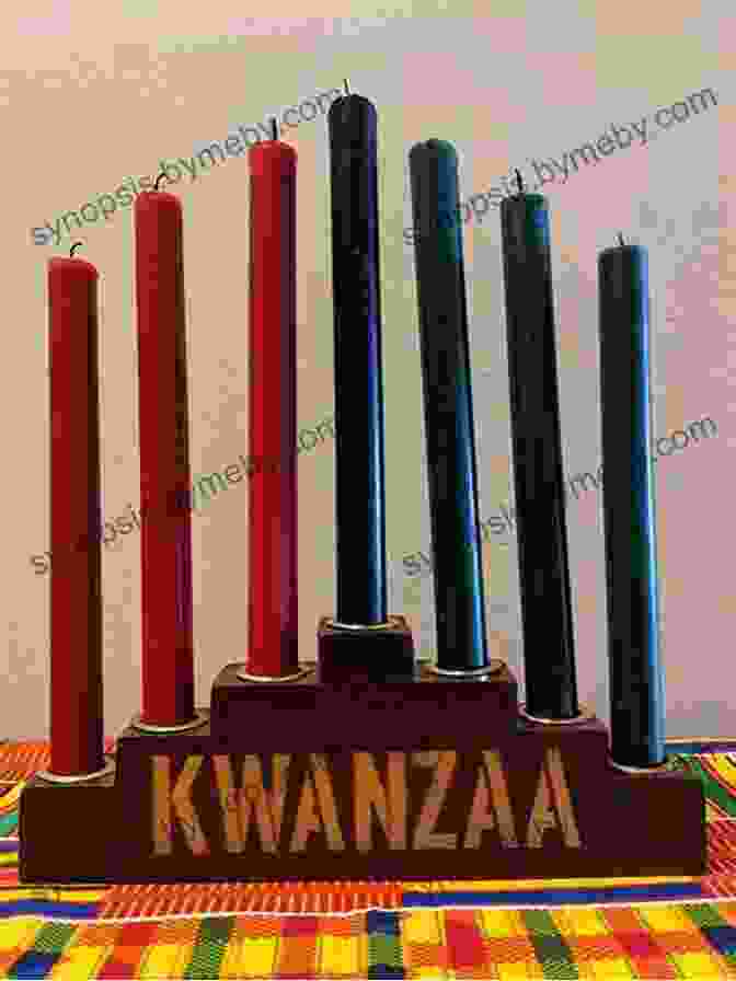 A Woman Lights The Kinara Candles During A Kwanzaa Celebration Celebrating Kwanzaa Dr Block