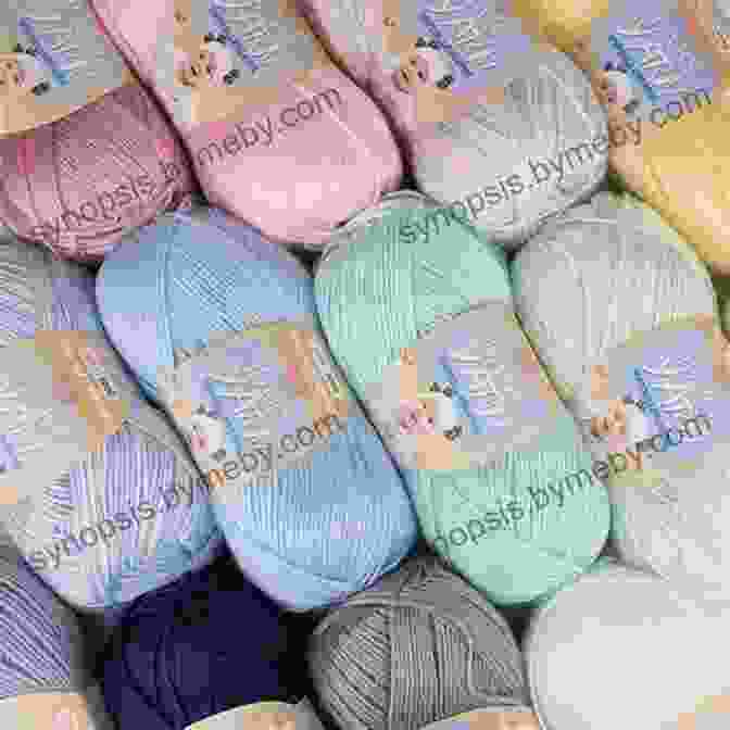 Assortment Of Soft And Hypoallergenic Yarn Options Compatible With Kp236 Knitting Pattern KP236 Buggy/stroller Baby Blanket