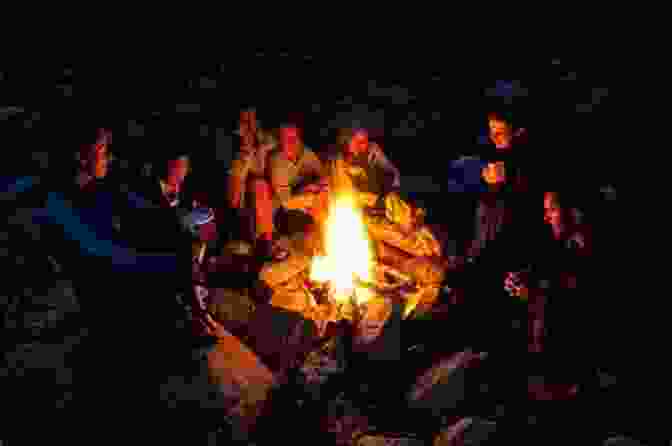 Campers Enjoying A Bonfire At A Campsite In Washington State Ray S Guides: Free Campgrounds In Washington State