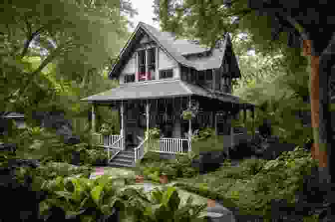 Cozy Log Cabin Surrounded By Lush Greenery Building A Log Cabin Between Meals