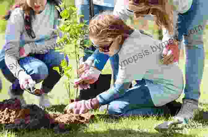 Group Of People Planting Native Trees In A Community Park Awkward Douglas W Tallamy