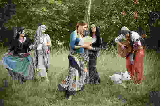 Gypsy Healer Performing A Ritual Under The Moonlight Jewel Of Darkness 3 Gypsy Healers