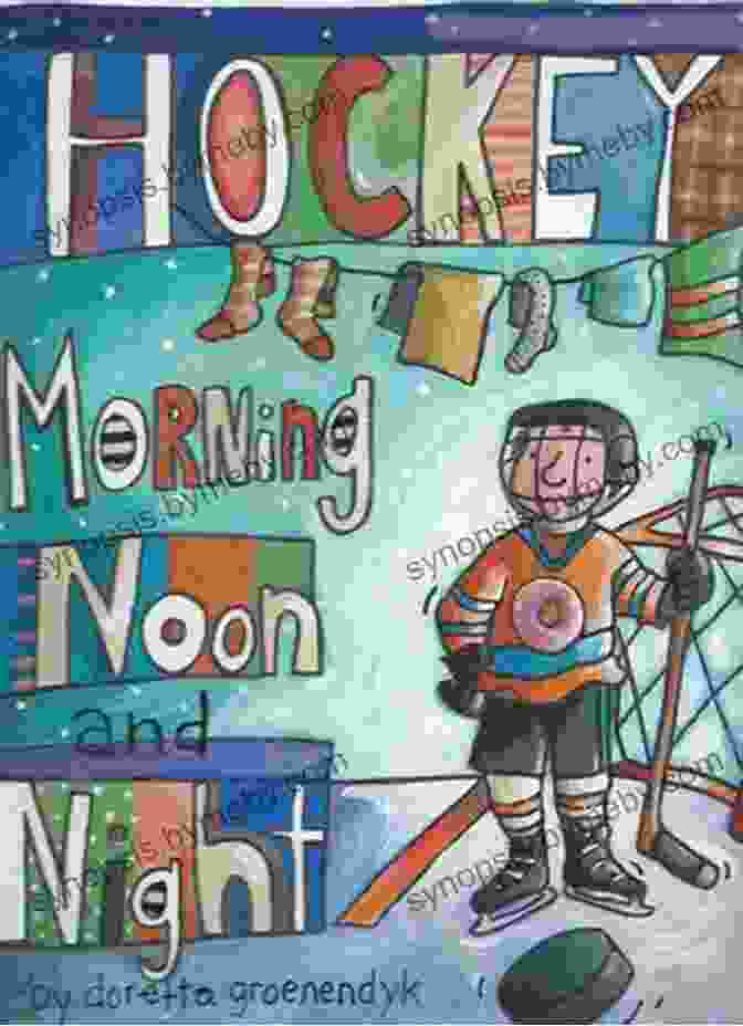 Hockey Morning, Noon, And Night Book Cover Hockey Morning Noon And Night