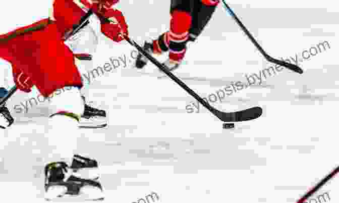 Hockey Player Passing The Puck With Precision Fundamentals Of Hockey: Passing And Shooting