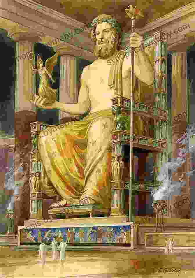 Statue Of Zeus At Olympia, One Of The Seven Wonders Of The Ancient World Treasury Of Greek Mythology: Classic Stories Of Gods Goddesses Heroes Monsters