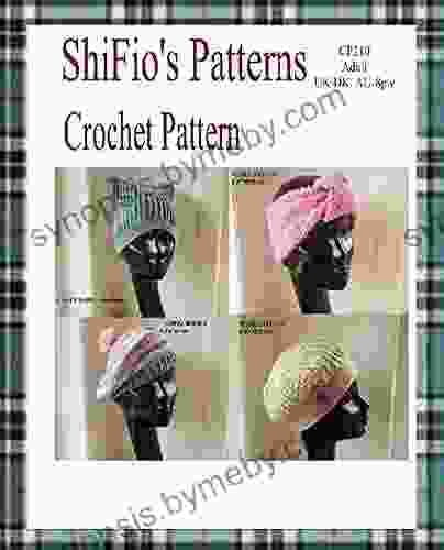 Crochet Pattern CP210 Ladies Beanie Beret And Headband USA Terminology