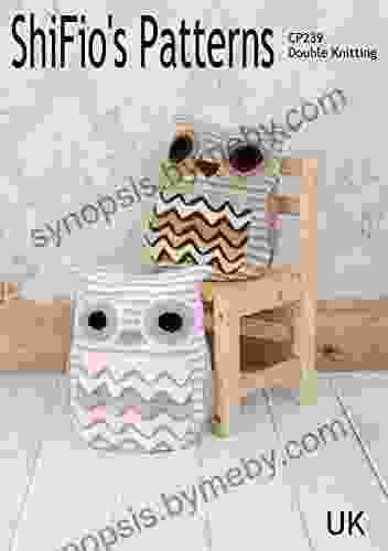 Knitting Pattern KP239 Owl Cushion Cover Or Pyjama Case UK Terminology