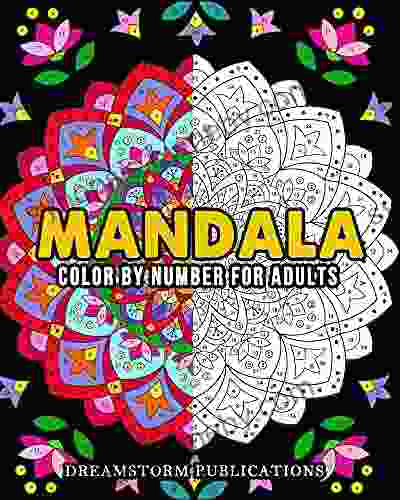 Mandala Color By Number For Adults